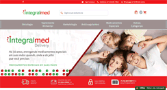 Desktop Screenshot of integralmed.com.br