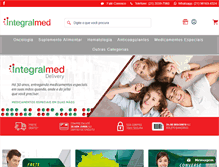 Tablet Screenshot of integralmed.com.br